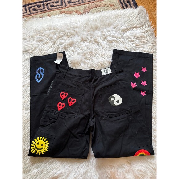 Zumiez Denim - Coney Island Picnic painted jeans